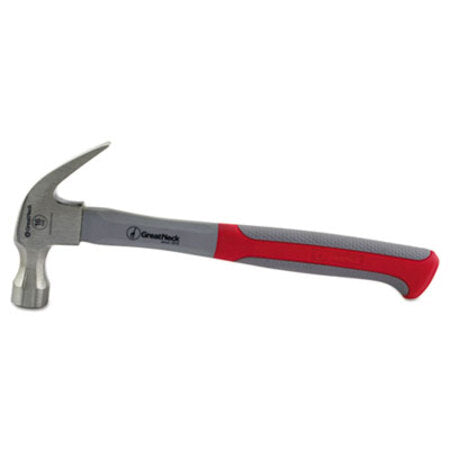 Great Neck® 16oz Claw Hammer w/High-Visibility Orange Fiberglass Handle