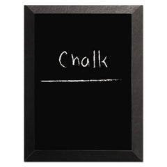 MasterVision® Kamashi Chalk Board, 48 x 36, Black Frame