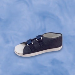 DeRoyal Post-Op Shoe Large Male Navy Blue