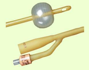 Bard Foley Catheter Bard® 2-Way Standard Tip 5 cc Balloon 16 Fr. Silicone Coated Latex