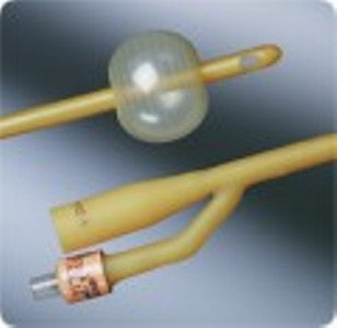 Bard Foley Catheter Lubricath® 2-Way Standard Tip 30 cc Balloon 18 Fr. Latex