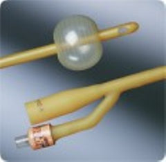 Bard Foley Catheter Lubricath® 2-Way Standard Tip 30 cc Balloon 18 Fr. Latex