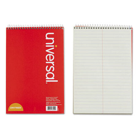 Universal® Steno Books, Gregg Rule, 6 x 9, Green Tint, 70 Sheets