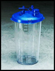 Cardinal Suction Canister Medi-Vac® Guardian™ 2000 mL Shut-Off Valve / Locking Lid