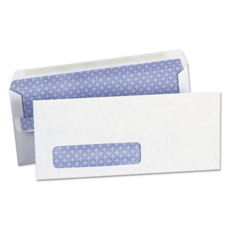 Universal® Self-Seal Business Envelope, #10, Square Flap, Self-Adhesive Closure, 4.13 x 9.5, White, 500/Box