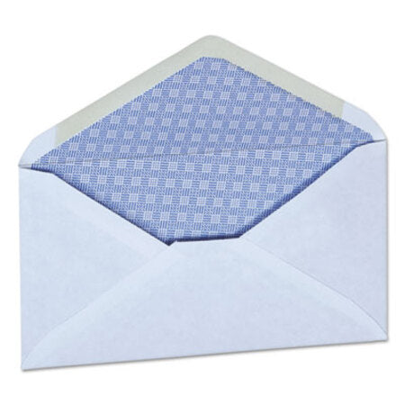 Universal® Business Envelope, #6 3/4, Monarch Flap, Gummed Closure, 3.63 x 6.5, White, 250/Box