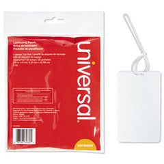 Universal® Laminating Pouches, 5 mil, 2.5" x 4.25", Matte Clear, 25/Pack