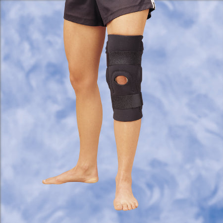 DeRoyal Knee Immobilizer DeRoyal® Medium Hook and Loop Closure Left or Right Knee