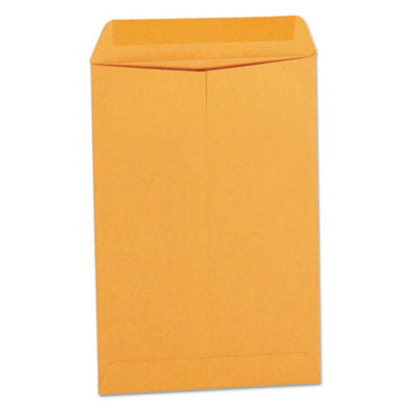 Universal® Catalog Envelope, #1 3/4, Square Flap, Gummed Closure, 6.5 x 9.5, Brown Kraft, 500/Box