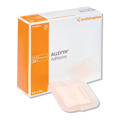 Smith & Nephew Foam Dressing Allevyn Adhesive 7 X 7 Inch Square Adhesive with Border Sterile