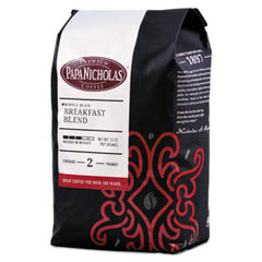 PapaNicholas® Coffee Premium Coffee, Whole Bean, Breakfast Blend