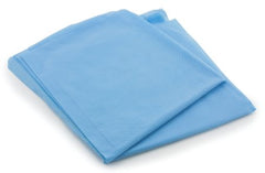 Stretcher Sheet McKesson Fitted 25 W X 72 L Inch Blue Nonwoven Fabric Disposable