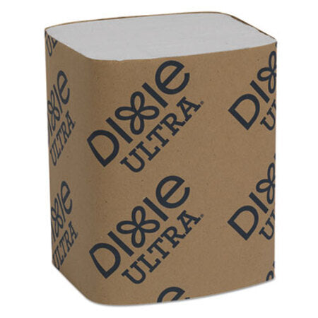 Dixie® Ultra® Interfold Napkin Refills Two-Ply, 6 1/2" x 9 7/8", White, 6000/Carton