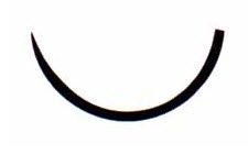 Suture with Needle Coated Vicryl Rapide Absorbable Coated Undyed Suture Braided Polyglactin 910 Size 3 - 0 27 Inch Suture 1-Needle 26 mm Length 1/2 Circle Taper Point Needle