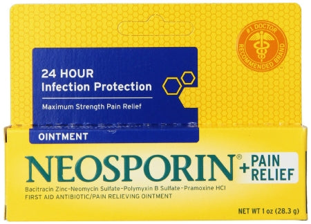 Warner Welcome First Aid Antibiotic with Pain Relief Neosporin® + Pain Relief Ointment 1 oz. Tube