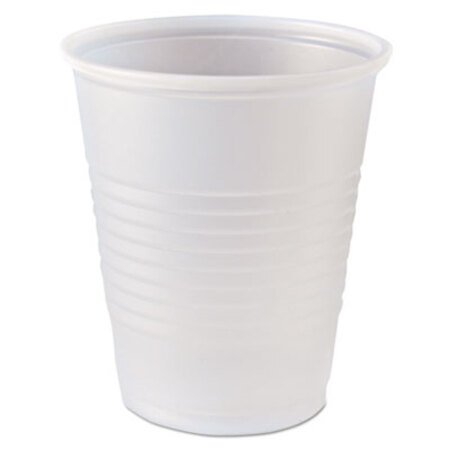 Fabri-Kal® RK Ribbed Cold Drink Cups, 5 oz, Clear, 2500/Carton