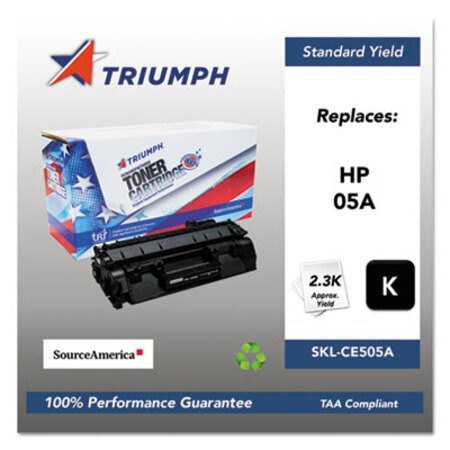 Triumph™ 751000NSH0966 Remanufactured CE505A (05A) Toner, 2300 Page-Yield, Black