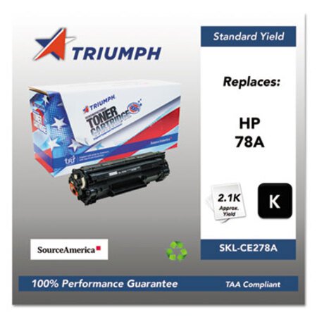 Triumph™ 751000NSH1099 Remanufactured CE278A (78A) Toner, 2100 Page-Yield, Black