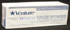 Tidi Products Gauze Sponge Venture™ Gauze 12-Ply 2 X 2 Inch Square NonSterile