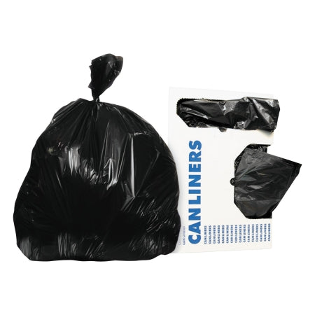 Lagasse Trash Bag Heritage 16 gal. Black LLDPE 0.70 Mil. 24 X 32 Inch Performance Bottom Seal Flat Pack - M-280965-1878 - Case of 500