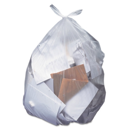 Lagasse Trash Bag Heritage 12 to 16 gal. Clear LLDPE 0.70 Mil. 24 X 32 Inch Performance Bottom Seal Flat Pack - M-280966-1341 - Case of 500