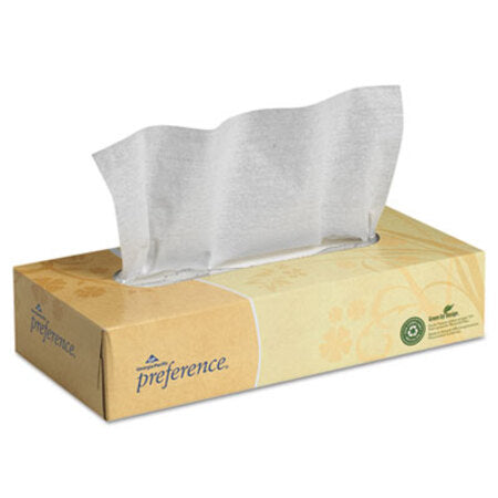 Georgia Pacific® Professional Facial Tissue, 2-Ply, White, Flat Box, 100 Sheets/Box, 30 Boxes/Carton