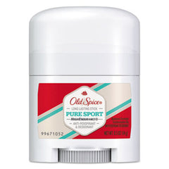 Old Spice® High Endurance Anti-Perspirant and Deodorant, Pure Sport, 0.5 oz Stick, 24/Carton