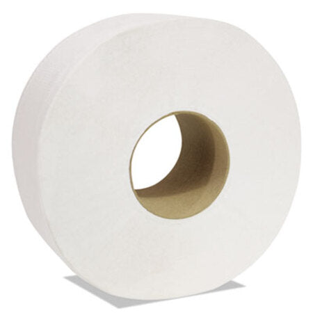 Cascades PRO Select Jumbo Roll Jr. Tissue, 2-Ply, White, 3 1/2" x 750 ft, 12 Rolls/Carton
