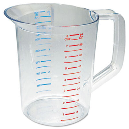 Rubbermaid® Commercial Bouncer Measuring Cup, 2qt, Clear
