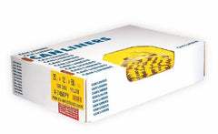 RJ Schinner Co Chemotherapy Linen Bag 40 - 45 gal. Yellow Bag Polyethylene 40 X 46 Inch - M-282051-1490 - Case of 200