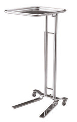 Pedigo Products Mayo Instrument Stand Pedigo® 50 lbs. Tray U-Shaped Base 36 - 62 Inch 16.25 X 21.25 Inch