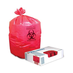 RJ Schinner Co Infectious Waste Bag Heritage 33 gal. Red Bag Polyethylene 33 X 39 Inch - M-284309-3012 - Case of 150