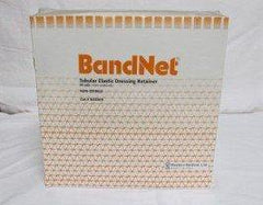 Derma Sciences Elastic Net Retainer Dressing BandNet™ Tubular Poly-Covered Nylon / Rubber 50 Yard Length Size 9 White Large Axilla / Abdomen / Chest NonSterile