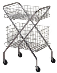 The Brewer Company Cart Coated Wire Basket For Utility Cart
