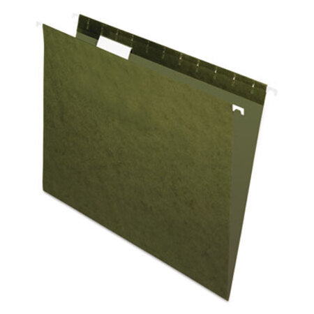 Pendaflex® Standard Green Hanging Folders, Letter Size, 1/5-Cut Tab, Standard Green, 25/Box