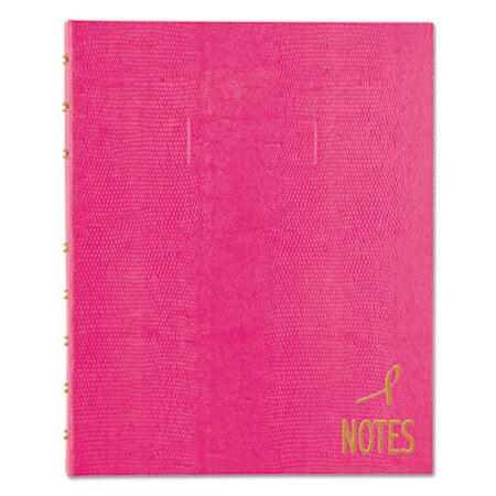 Blueline® NotePro Notebook, 1 Subject, Narrow Rule, Bright Pink Cover, 9.25 x 7.25, 75 Sheets