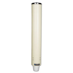 San Jamar® Foam Cup Dispenser w/Removable Cap, Pull-Type, Sand