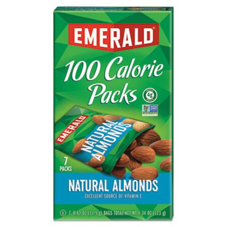 Emerald® 100 Calorie Pack All Natural Almonds, 0.63 oz Packs, 84/Carton
