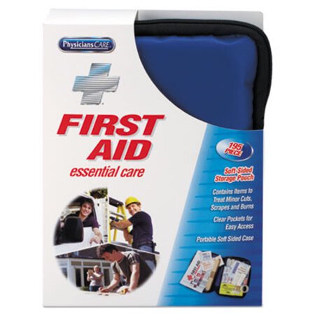 PhysiciansCare® by First Aid Only® Soft-Sided First Aid Kit for up to 25 People, 195 Pieces/Kit