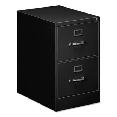 Alera® Two-Drawer Economy Vertical File Cabinet, Legal, 18.25w x 25d x 29h, Black