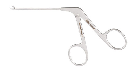 Strut Forceps Miltex® House 2-3/4 Inch Length OR Grade German Stainless Steel NonSterile NonLocking Finger Ring Handle Straight Smooth Tip