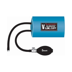 W.A. Baum Blood Pressure Cuff and Bulb Calibrated® V-Lok® Adult Thigh X - Large Cuff 46 - 66 cm Polyester Cuff