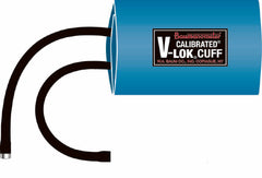 W.A. Baum Blood Pressure Cuff Calibrated® V-Lok® Adult Thigh X - Large Cuff 46 - 66 cm Polyester Cuff