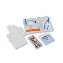 Cardinal Indwelling Catheter Tray Dover™ Foley 18 Fr. 5 cc Balloon Silicone Elastomer Coated Latex