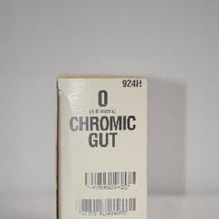 Suture with Needle Absorbable Uncoated Undyed Suture Chromic Gut Size 0 36 Inch Suture 1-Needle 36 mm Length 1/2 Circle Taper Point Needle