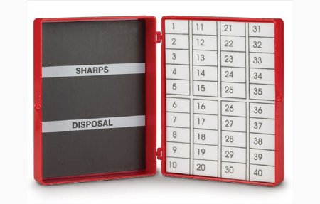 Medical Action Industries Needle Counter 10 Capacity Sterile - M-292058-1062 - Box of 12