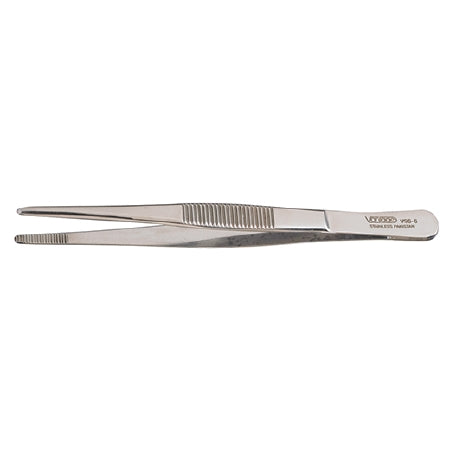 Miltex Dressing Forceps Vantage® 5 Inch Length Floor Grade Serrated Tips - M-292237-2556 - Each