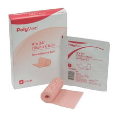 Ferris Manufacturing Foam Dressing PolyMem® 4 X 24 Inch Roll Non-Adhesive without Border Sterile