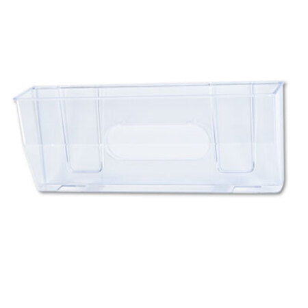 Deflecto® Magnetic DocuPocket Wall File, Legal, 15 x 3 x 6 3/8, Clear