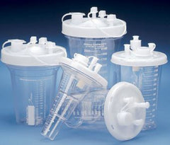 DeRoyal Suction Canister Crystaline™ 2500 mL Press On Lid